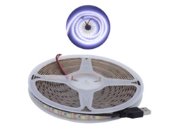 Tira de LED 2026, 5 m de largo, resistente al agua, 15 W, con entrada USB, ideal para centros comerciales y decoración de carcasas de ordenador.