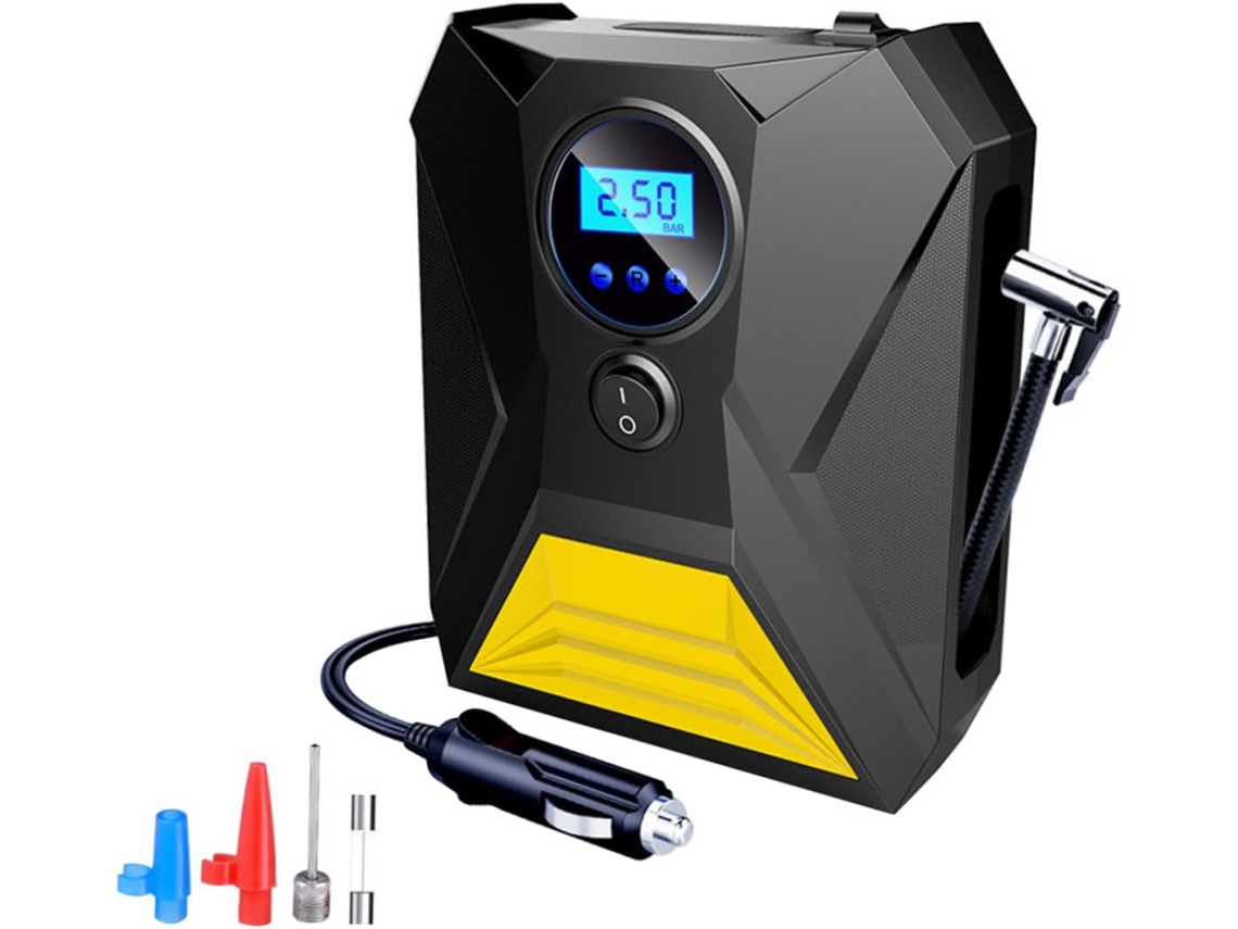 Bomba Eléctrica Amosfun Con Pantalla Digital Aire Luz Viene