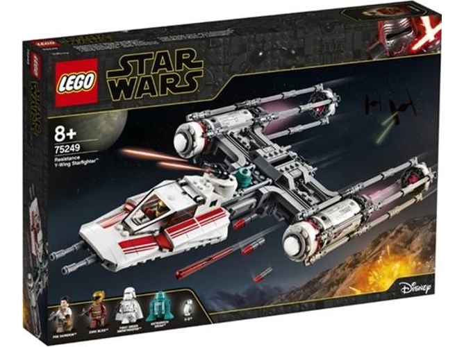LEGO Star Wars: Ala de combate estelar de la Resistencia - 75249 (Edad Mínima: 8 - 578 Piezas)