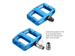 Extensores De Pedales De Bicicleta Lixada Izquierda Derecha 9/16 Pulgada Adaptadores Espaciadores Para Ciclismo