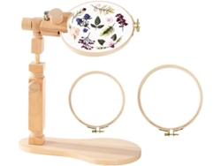 Soporte de madera para aro de bordar SFUSHOS