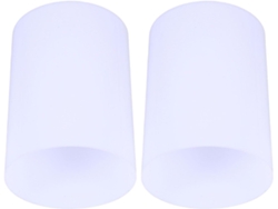 Juego de 2 bombillas de plástico E27, 95x130 mm, para salón.