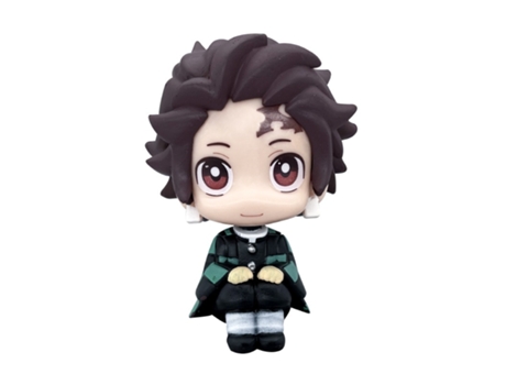 Figura Tokoh Aksi Anime Devil Slayer Kawaii Model Tanjirou Nevuko Tokoh Lucu Mainan Boneka