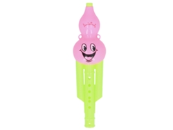 Ats-flauta Juguete Infantil Con Patrones De Dibujos Animados Instrumento Musical Regalo Para Niños Niñas Verde Rosa