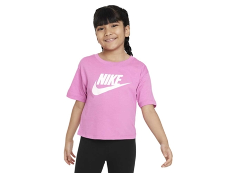 Top de Niños NIKE KIDS Knit Rosa (6/7 Años)