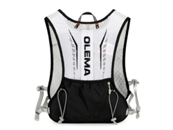 Mochila portátil de doble hombro Yuysan de 5 litros para montañismo, senderismo y ciclismo - Blanca