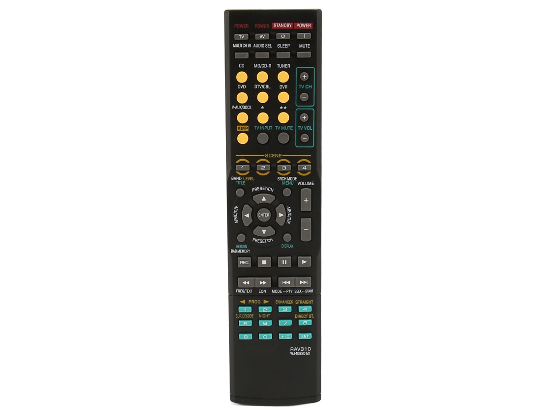 Control Remoto Rav310 Wj40920 Ex Para Receptores Av Rxv563 Htr6140 Yht280 Yht391 Rxv1900