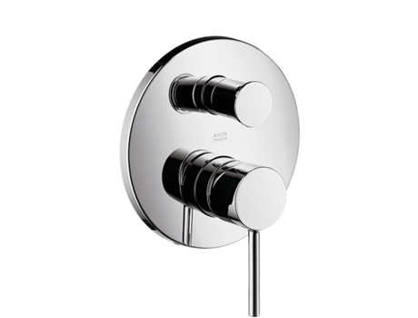 Mezcladora monomando de bañera Axor Starck de tamaño manual, oculta con pin