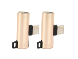 Adaptador USB-C a USB de 90 grados, 4 unidades, 10 Gbps de alta velocidad para teléfono móvil y portátil.