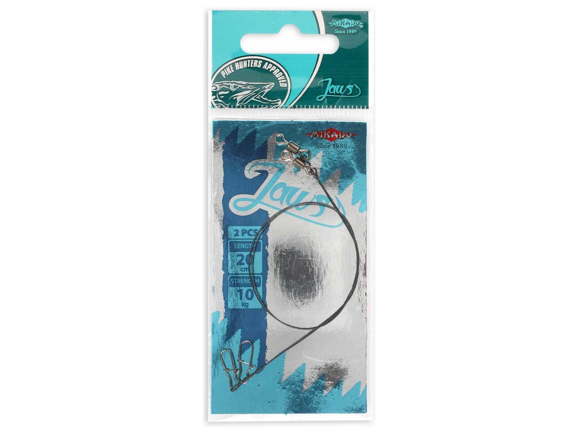 Líder Tungsten Jaws 25 Cm Azul 10 kgmikado