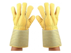 Guantes Criogénicos, -180 A -250°c Impermeables Protección Contra Nitrógeno Líquido Cuero Vacuno 32cm