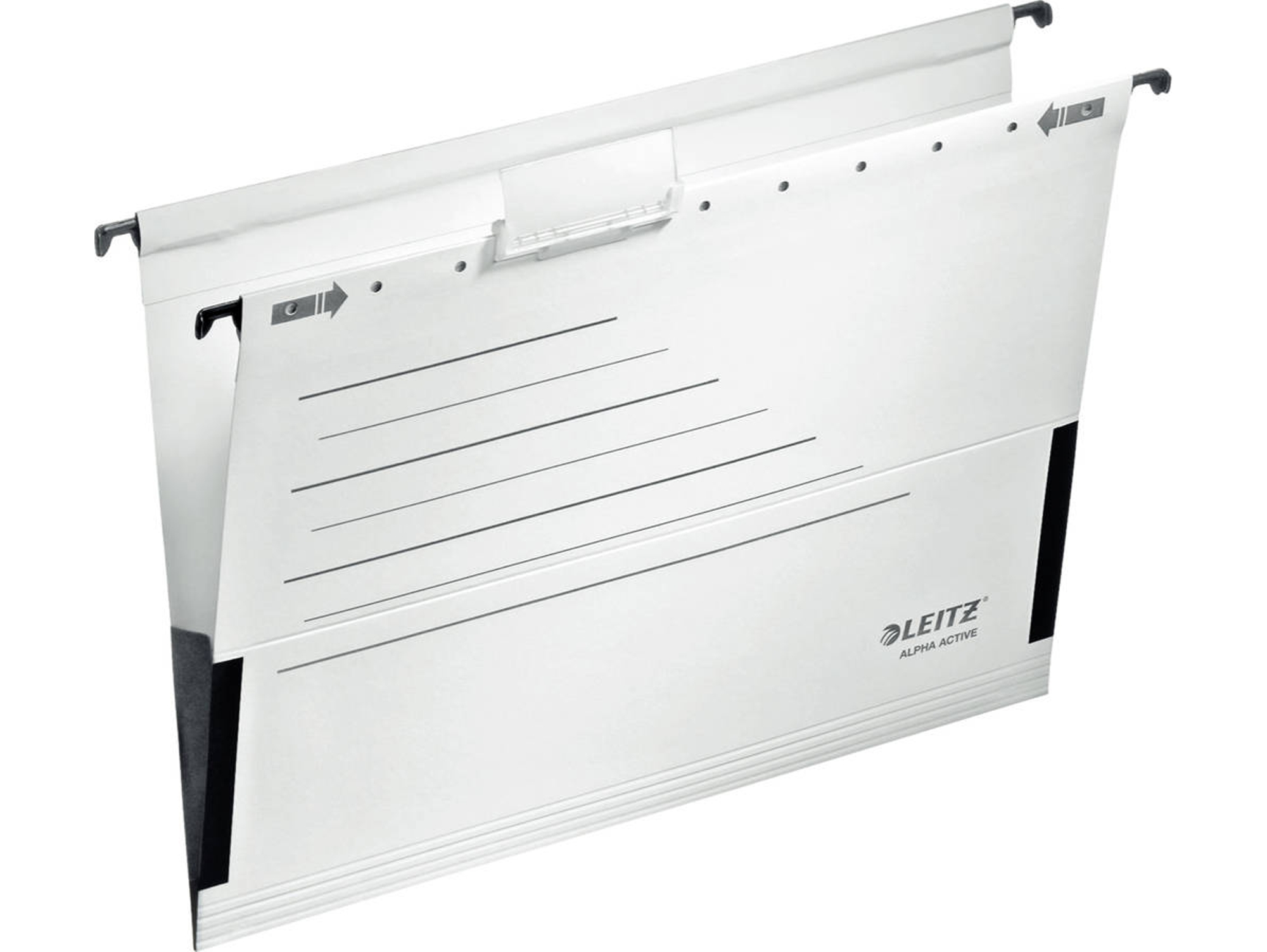 Carpeta LEITZ Alpha Active (Blanco - A4 - 34.8x26cm - Cartón)