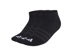 Calcetines bajos Adidas Essentials negros (3 pares)