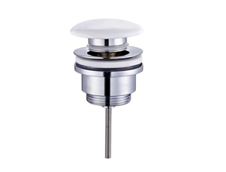 Válvula Clic Clac de desagüe universal tapón cerámica