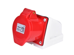 Conector de alimentación industrial Bem-115, 10 unidades, 5 orificios, IP44, resistente al agua, 16 A, 220-380 V/240-415 V