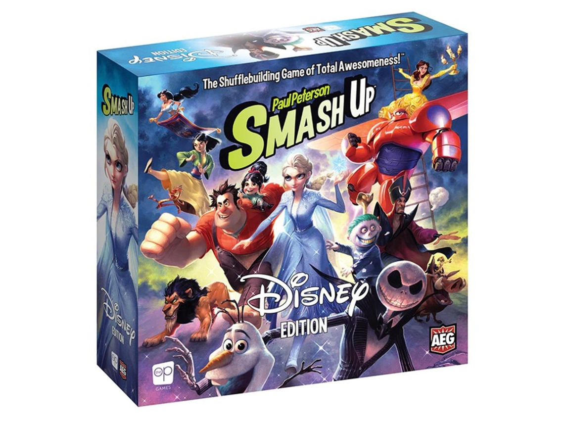 Juego Colectivo USAOPOLY Smash Up: Disney Edition (Edad Mínima Recomendada: 14 años - Inglés)