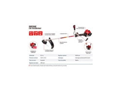 Desbrozadora de jardín Bellota Ultra Easy Start 53,2 cc DB5300E