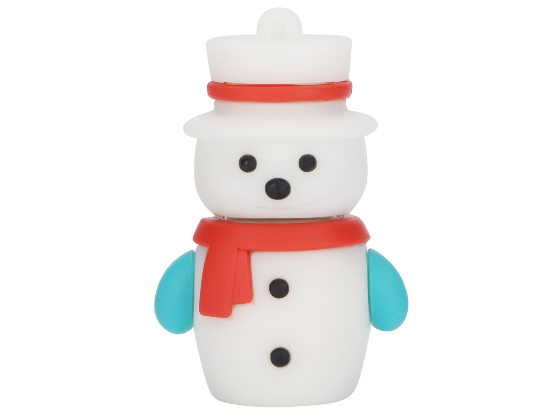 Unidad Flash Usb 2.0, Plug And Play De Alta Velocidad, Unidad Flash Usb De Muñeco De Nieve Navideño 2gb