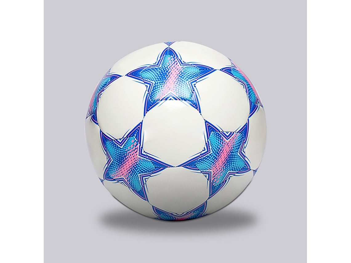 Bola De Futebol Reflectiva Pu Com Bomba Para Treino E Jogos Noturnos