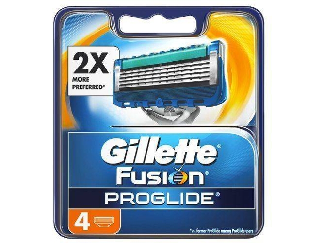Lamina de Afeitar GILLETTE Fusion Proglide 4'S