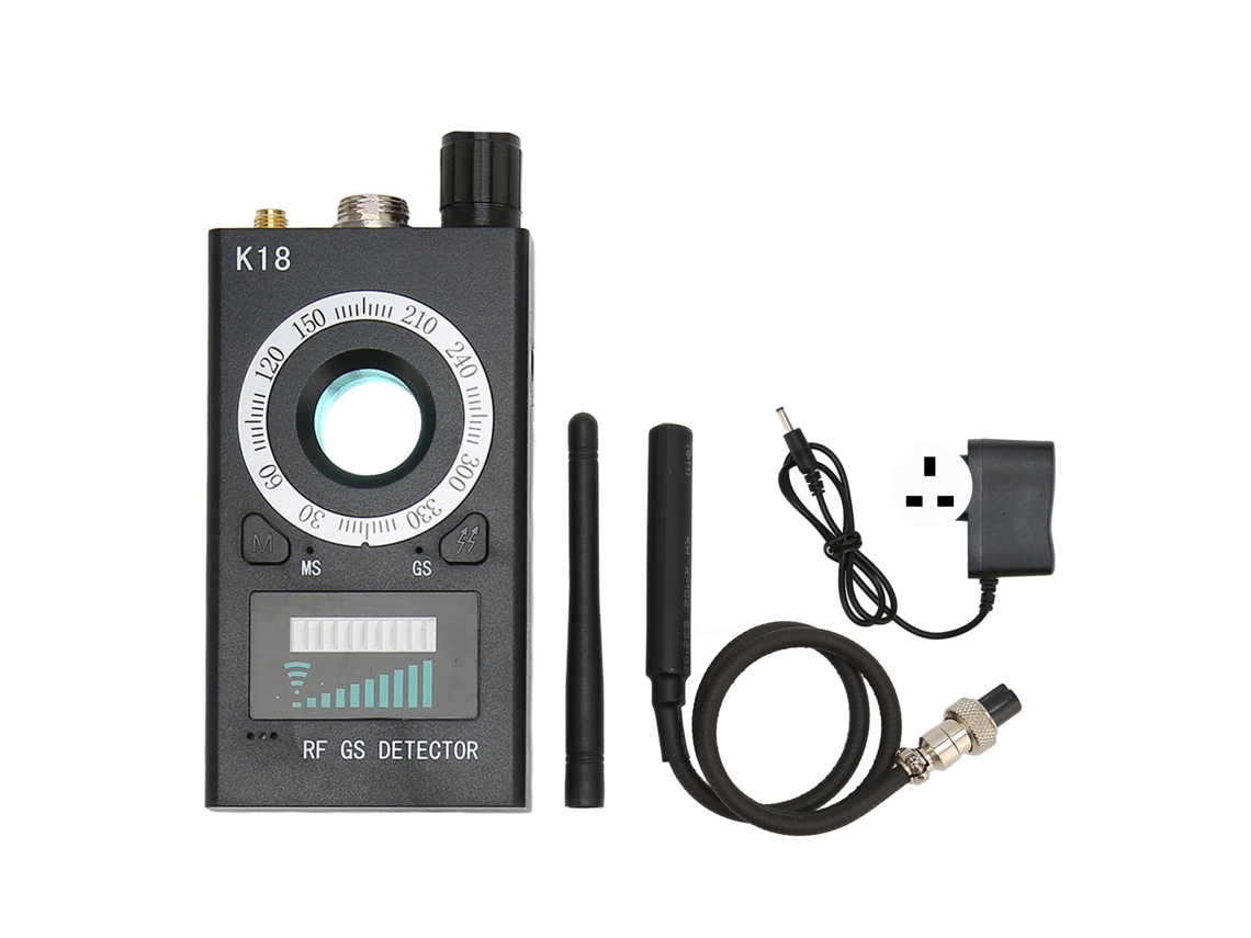 Detector de señal RF multifuncional 3 en 1 de alta sensibilidad, enchufe británico, 100-240 V, YHL