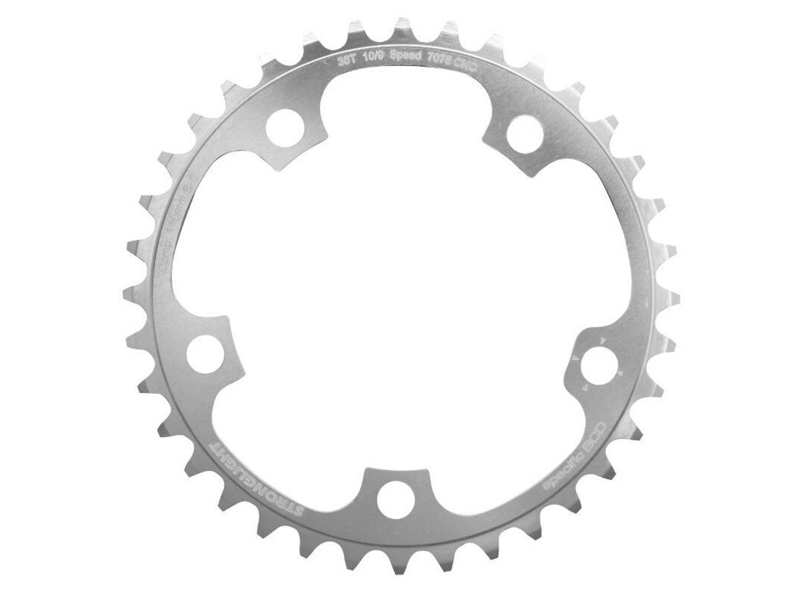 Bandeja de carretera de 5 radios ultra torque intérieur STRONGLIGHT Campagnolo 7075