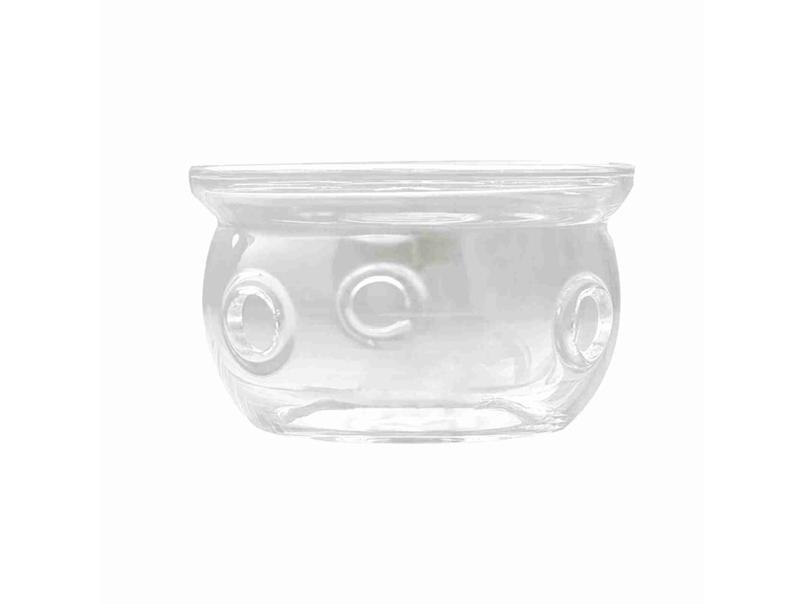 Base Calentadora De Té De Vidrio De Borosilicato Resistente Al Calor Con Acero Inoxidable