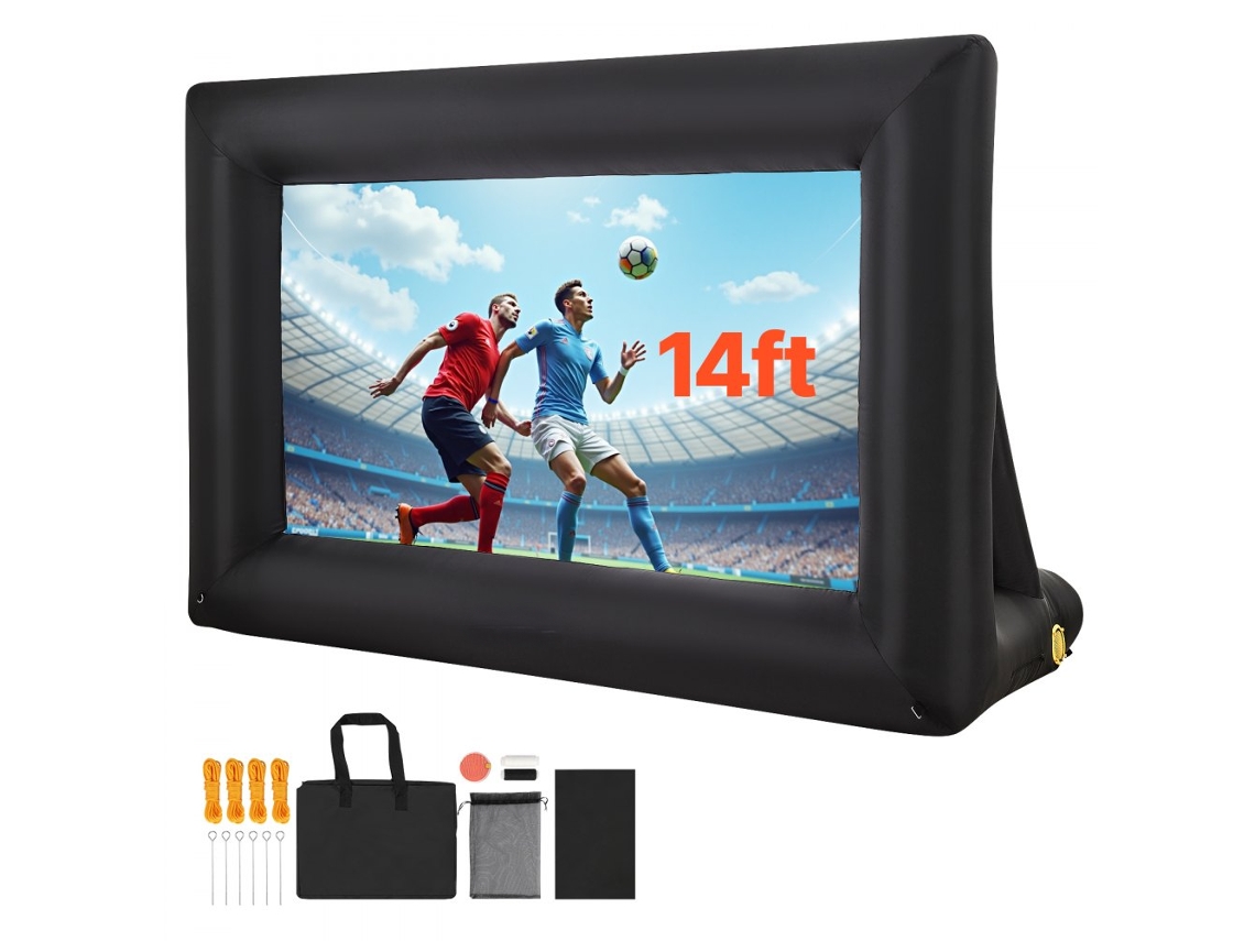 Pantalla de Proyección Inflable 360x160x238cm para Cine y Eventos Tekmaquinas