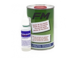 Resina FM De Poliester Con Catalizador Fm 500 Ml