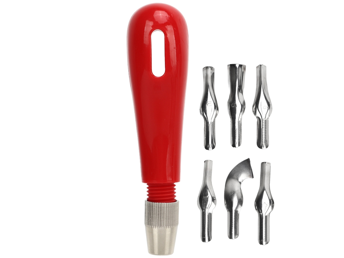 Juego De Cortadores De Grabado De Acero Inoxidable Para Linóleo, Calabaza Y Madera Con Fácil Agarre.