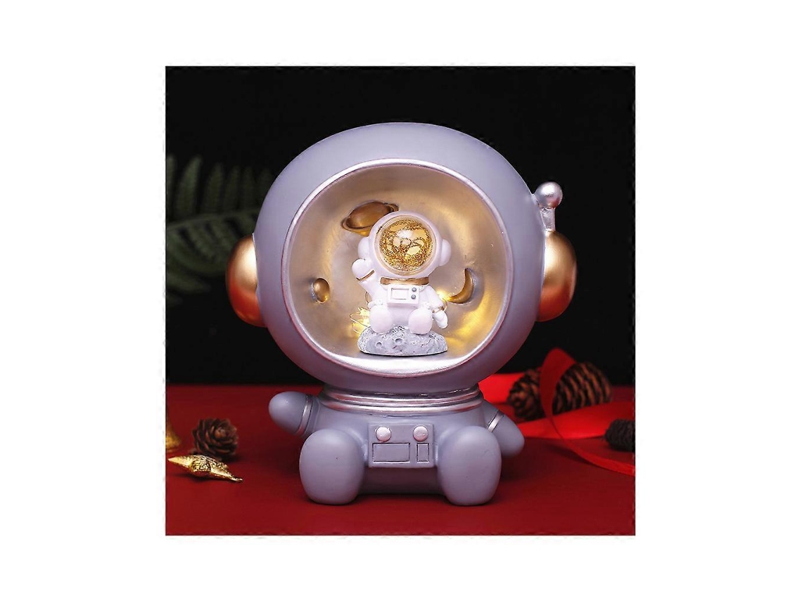 Lámpara de noche de astronauta con hucha para mesa - Luces de noche creativas - Rosewell