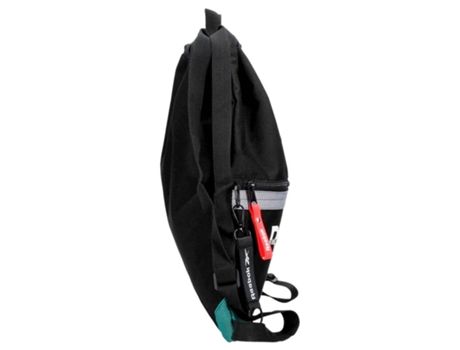 Mochila Con Bolsillo De Bolsillo Frontal De Reebok De Bolsillo Negro