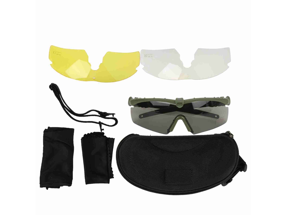 Gafas tácticas a prueba de viento para desierto 2.0, fuerzas especiales, verde militar