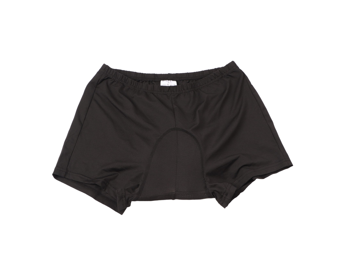 Braguitas De Ciclismo Para Verano Con Almohadilla De Silicona Gruesa, Protectoras, Transpirables, Negras, Talla L