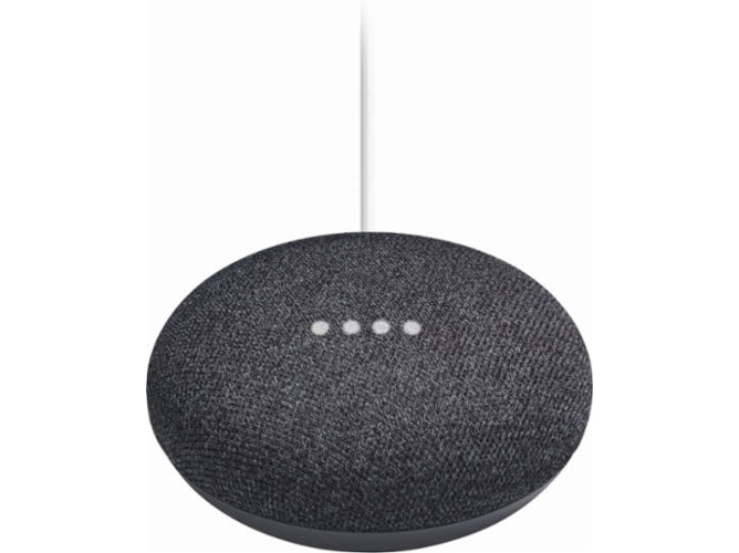 Altavoz Inteligente GOOGLE Home Mini (Google Assistant - Carbono)