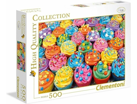 Puzzle CLEMENTONI Cupcakes Coloridos (500 Piezas)