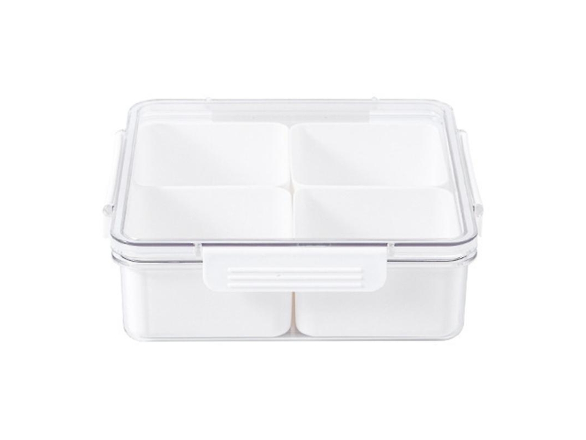 Contenedor De Frutos Secos Para Aperitivos, Compartimento Para Fiesta En Casa, 1 Uds.