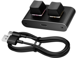 Teclado Con Cable, Accesos Directos De Dos Teclas, Construcción De Aluminio Y Escritura Eficiente.