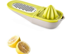 Exprimidor manual de limones con recipiente, exprimidor manual de naranjas. Rosewell