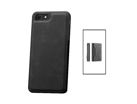 Funda Folio para iPhone 7 GIFT4ME Piel Negro