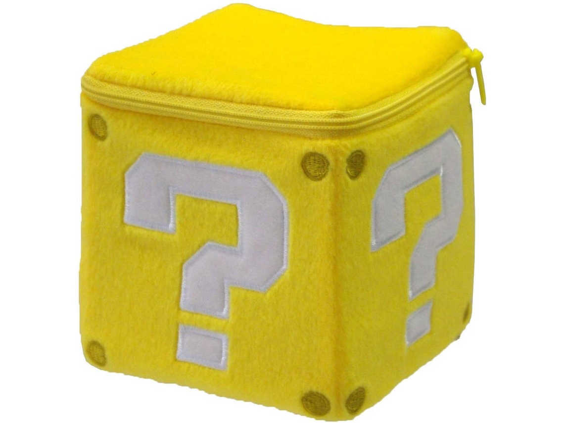 Peluche SUPER MARIO Caja de Moneda (13 cm)