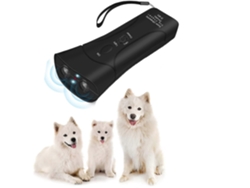 Dispositivo de control de ladridos GOKOCO con 3 modos ultrasónicos ajustables.