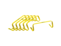 Vallas de precisión para entrenamiento deportivo, amarillas, juego de 6 piezas de 15 cm (6 pulgadas)