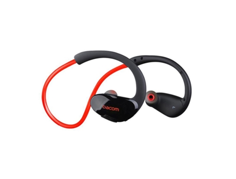 Auriculares Bluetooth Original Dacom Athlete G05 4.1 Auriculares deportivos inalámbricos con micrófono para teléfonos inteligentes Rojo