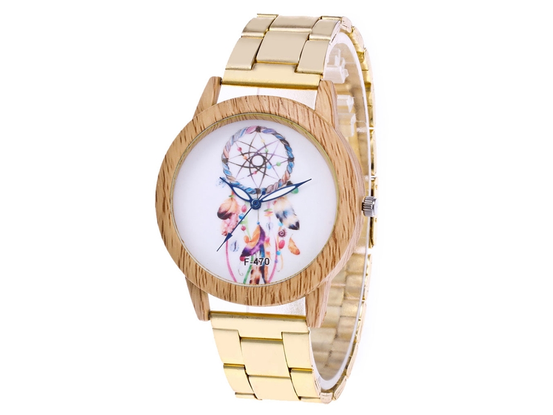 Reloj De Mujer Zhoulianfa F-470g, Brazalete De Acero, Cuarzo, Estilo Elegante Y Formal.