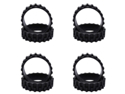 8pcs Wheel Tires For Xiaomi Mijia 1c/2c/3c S5 Series/t6/t7 Robot Vacuum Cleaner Wheels Anti-slip Replacement Parts