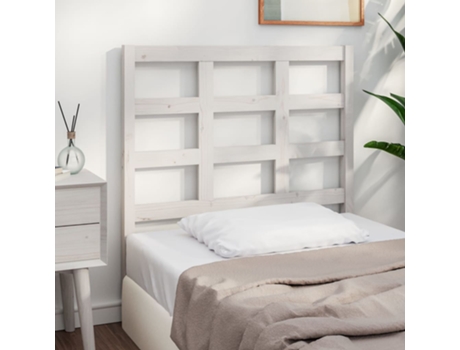 Cabecero de cama VIDAXL Blanco Madera (105.5x4x100 cm)