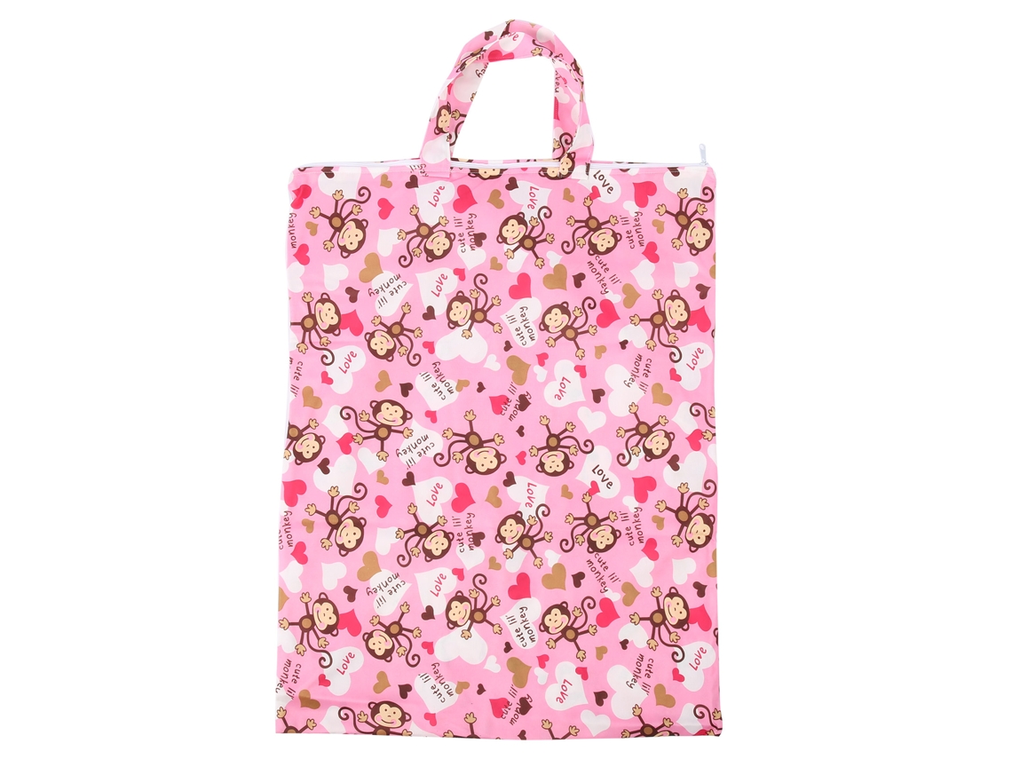 Bolsa Impermeable Reutilizable De Gran Capacidad Para Pañales Y Aperitivos.