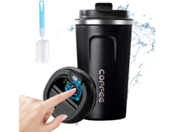 Botella Termo Con Display Longliv 510ml Nuevonuevo Novo (negro)