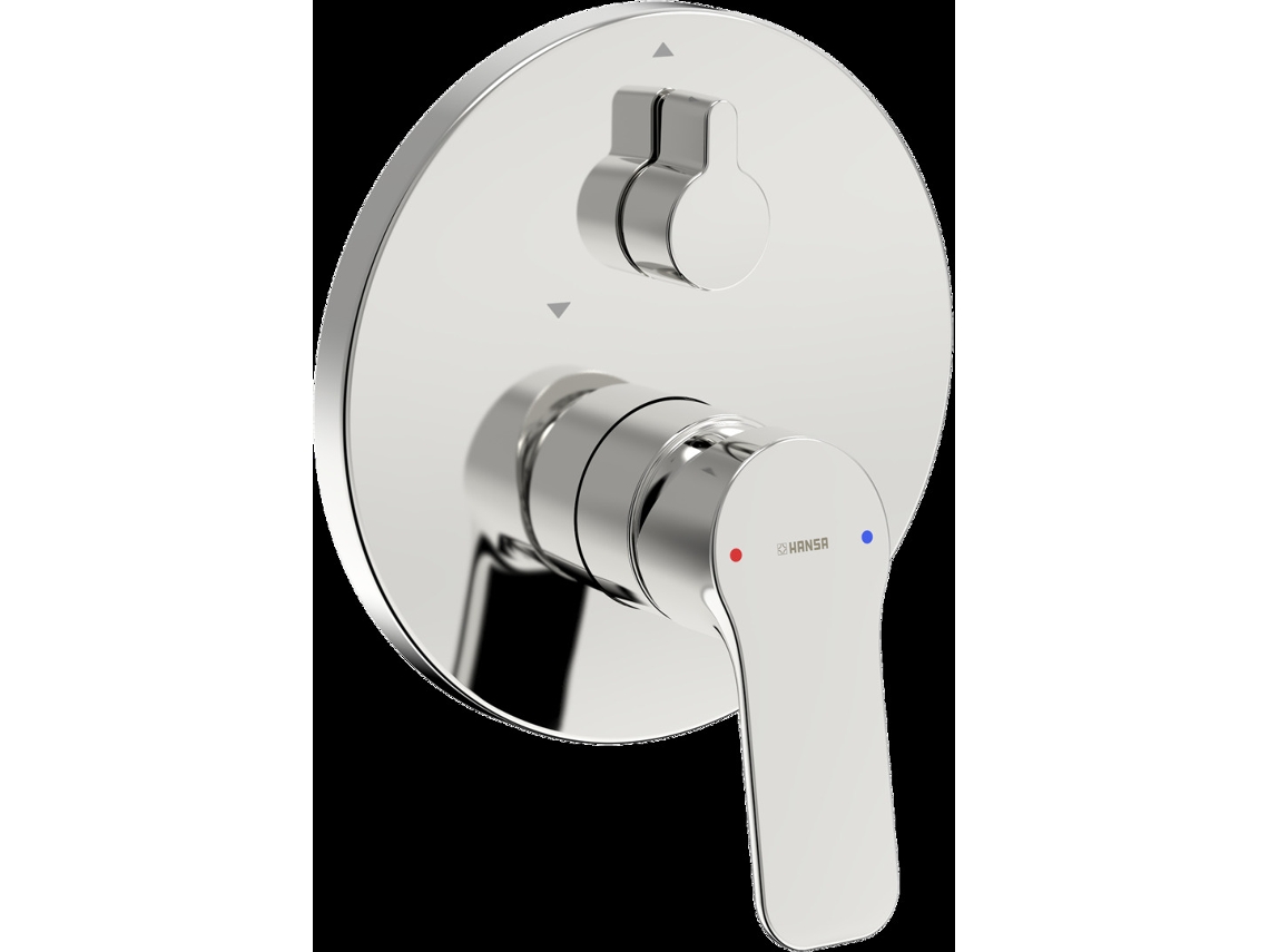 HANSA HANSABASIC Mezclador de bañera y ducha, para instalación empotrada, cromo, 80559003